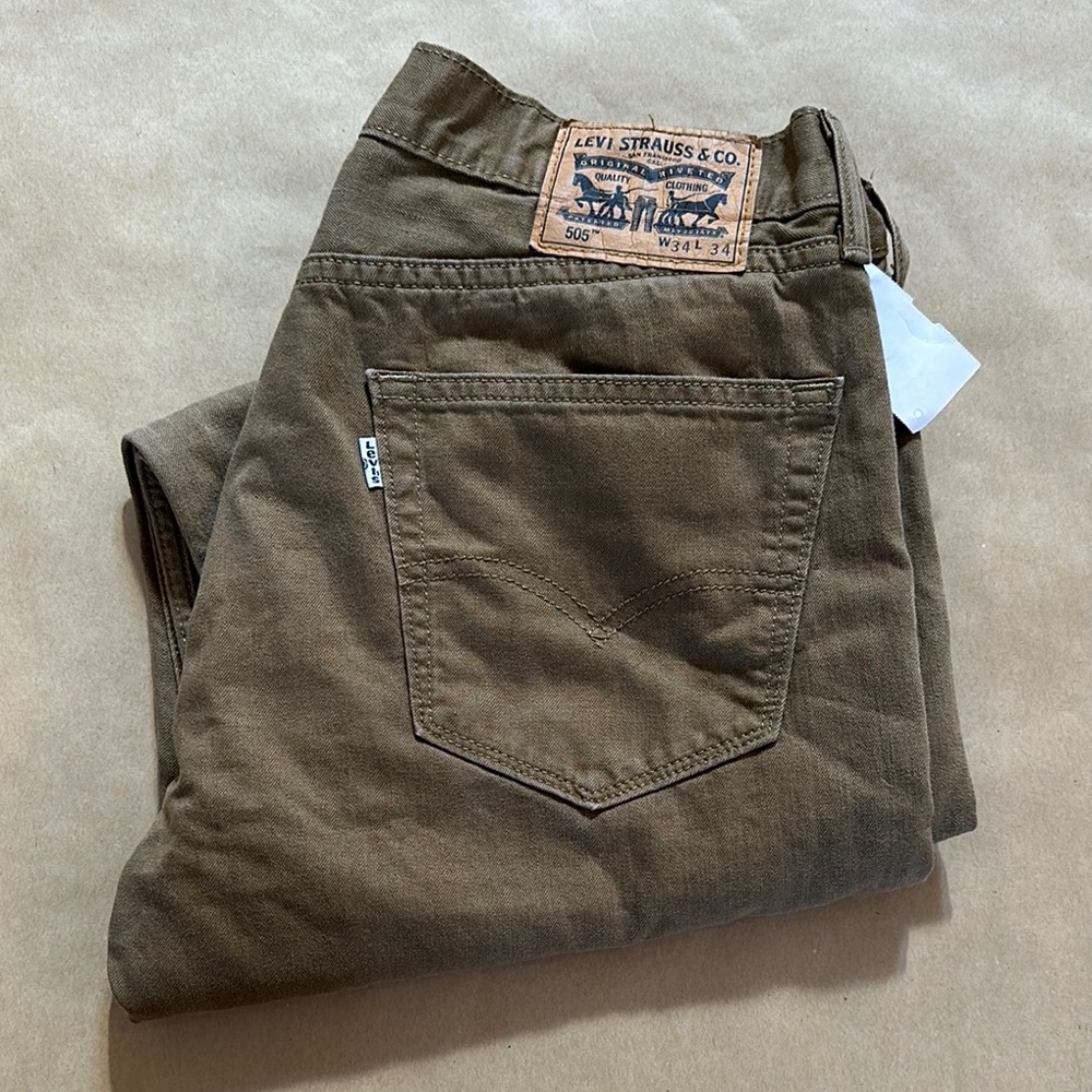 Levi's 505 Khaki Jeans 👖